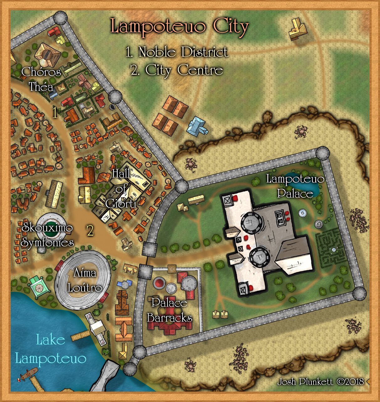 Nibirum Map: Lampoteuo City City Centre Noble District by Josh Plunkett